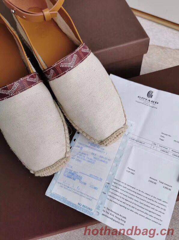 Goyard Shoes G23098 Brown