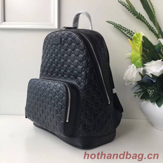 GUCCI GG Soho Leather backpack 406370 Black