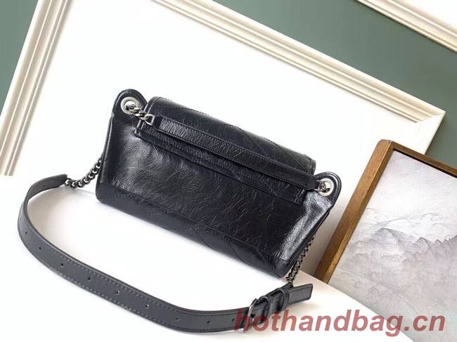 SAINT LAURENT Niki leather belt bag 577124 black