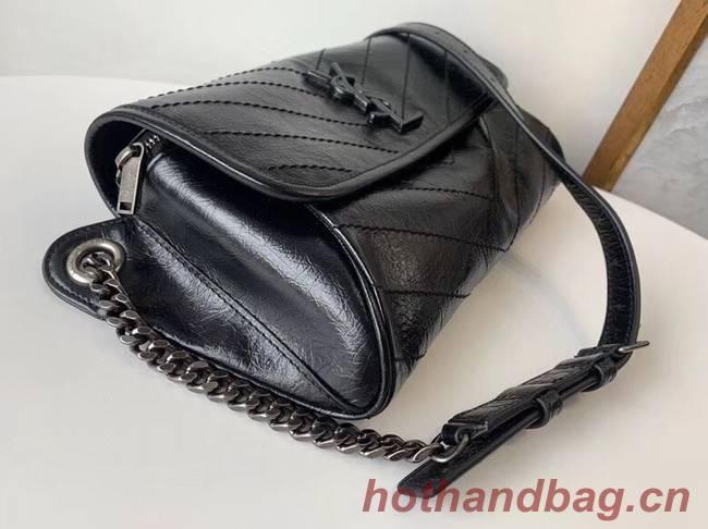 SAINT LAURENT Niki leather belt bag 577124 black