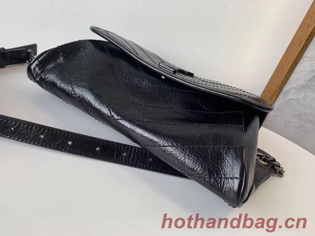 SAINT LAURENT Niki leather belt bag 577124 black