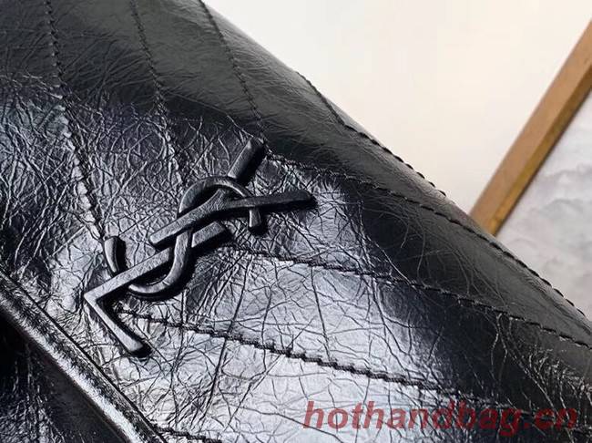 SAINT LAURENT Niki leather belt bag 577124 black