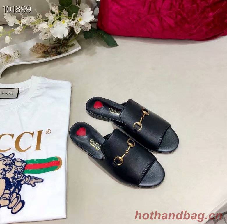 Gucci Leather slipper GG1535BL-2