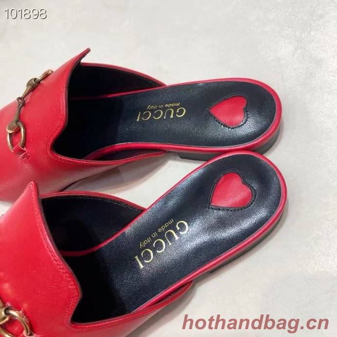 Gucci Leather slipper GG1535BL-3