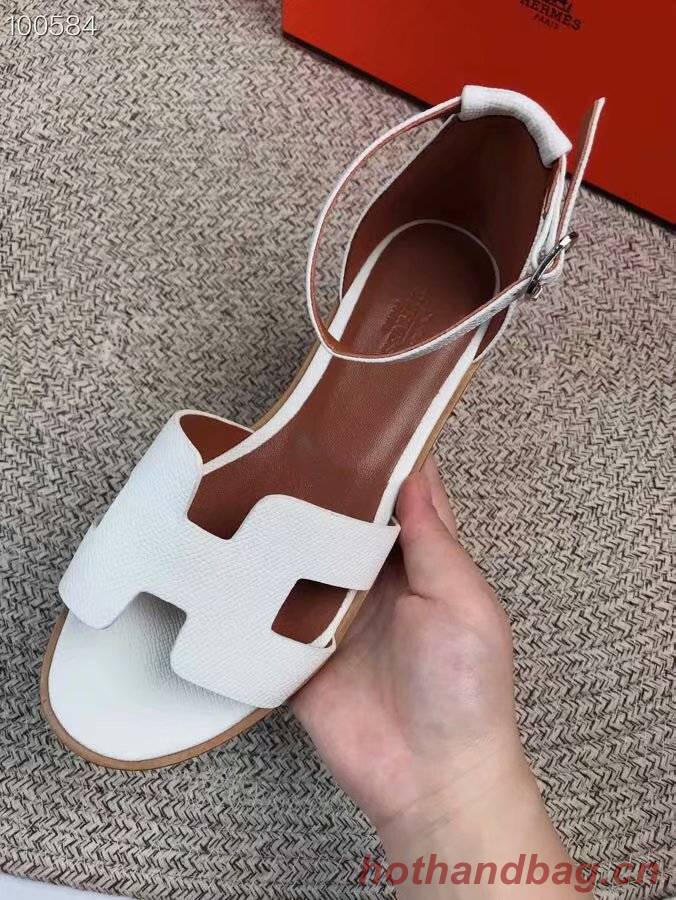 Hermes lady leather Sandals HO844OMF-1