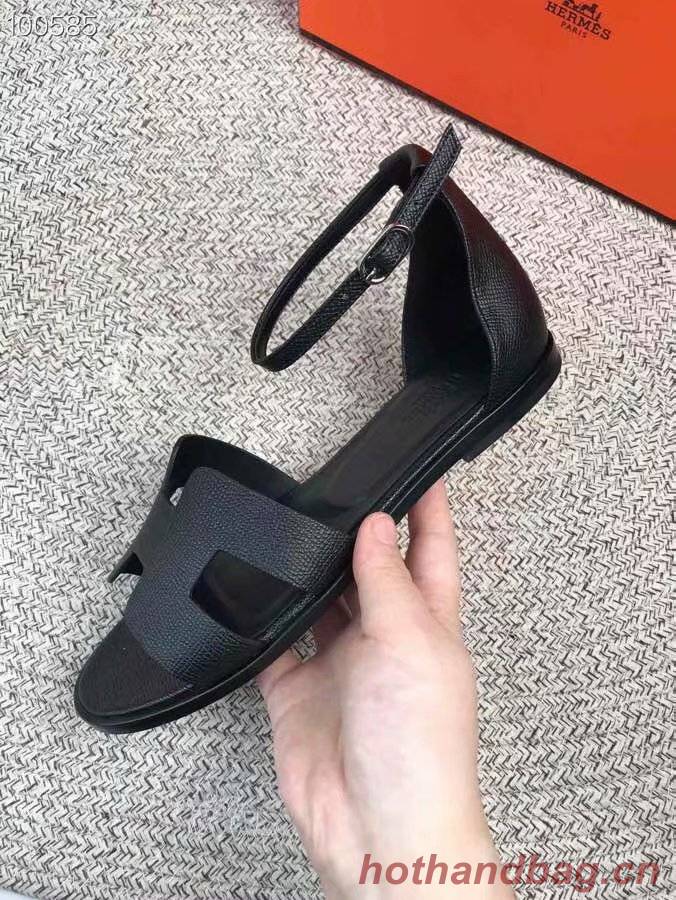 Hermes lady leather Sandals HO844OMF-4