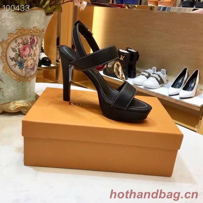 Louis Vuitton lady leather Sandals LV955SY-1 10CM height