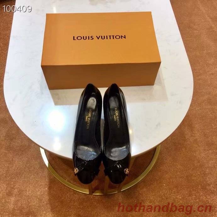 Louis Vuitton lady leather Sandals LV957SY-4 7CM height