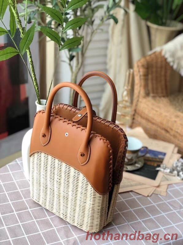 Hermes kelly picnic bag 9811 brown