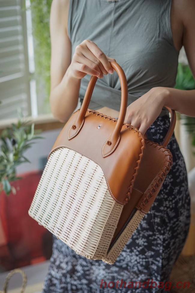 Hermes kelly picnic bag 9811 brown