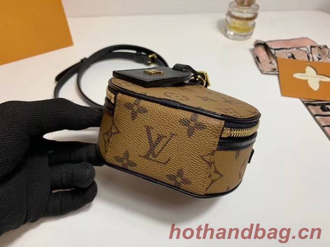 Louis vuitton original Monogram Reverse Canvas MINI BOITE CHAPEAU M44699