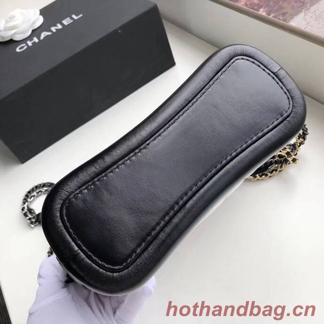 Chanel gabrielle small hobo bag A91810 black&white