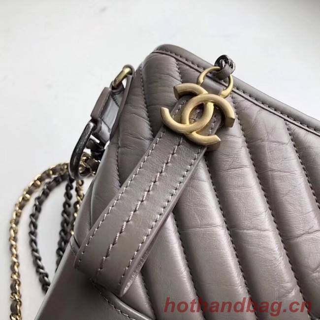 Chanel gabrielle small hobo bag A91810 grey