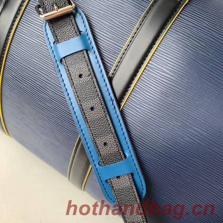 Louis vuitton original KEEPALL BANDOULIERE 50 M55149 blue