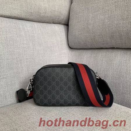 Gucci Canvas Messenger Bag 574886 black