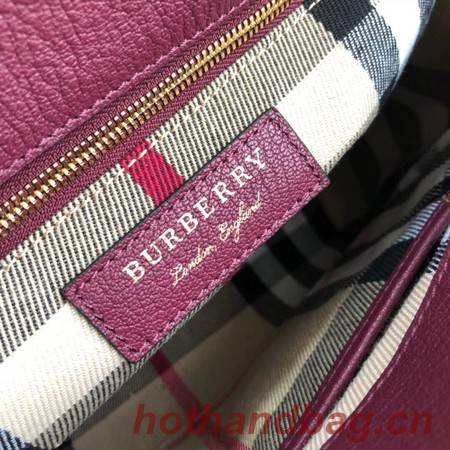 BURBERRY Medium Banner tote bag 0221 Burgendy