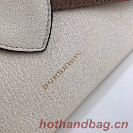 BURBERRY Medium Banner tote bag 0221 white