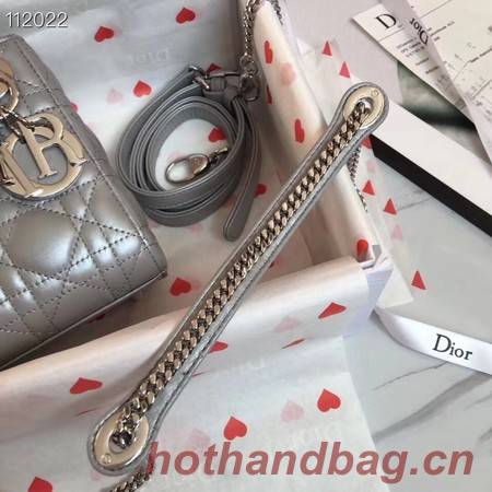 MINI LADY DIOR-TAS VAN LAMSLEER M15P grey