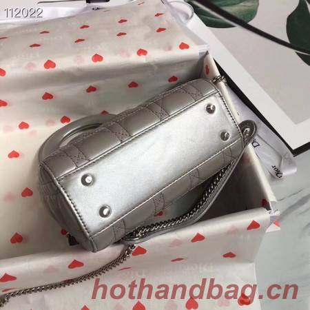 MINI LADY DIOR-TAS VAN LAMSLEER M15P grey