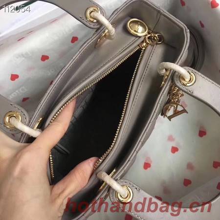 LADY DIOR LAMBSKIN BAG CAL44550 grey