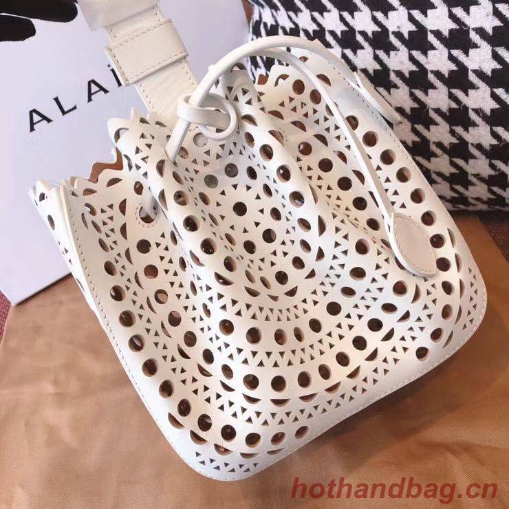 Alaia Openwork Original Leather Tote Bag A3659