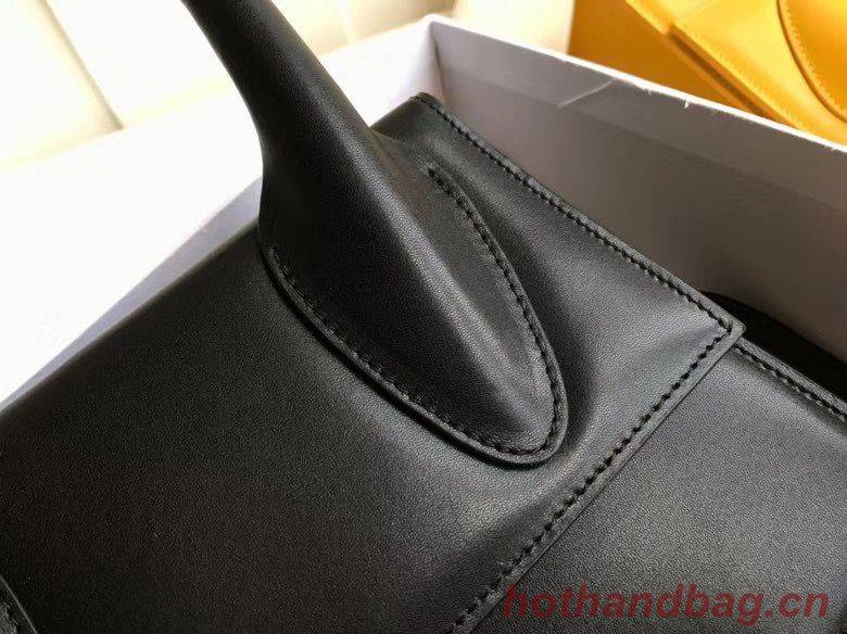 Jacquemus Original Leather Top Handle Bag J76235 Black