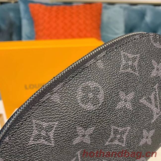 Louis vuitton original Monogram COSMETIC POUCH PM M52030 black