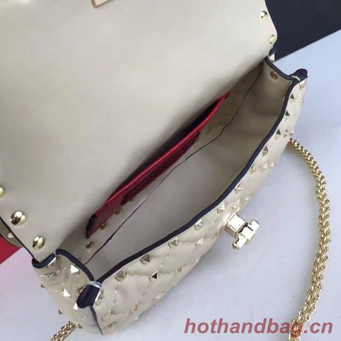 VALENTINO leather bag 0051 White