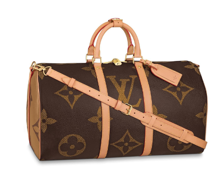 Louis Vuitton Original KEEPALL 50 M44739 brown