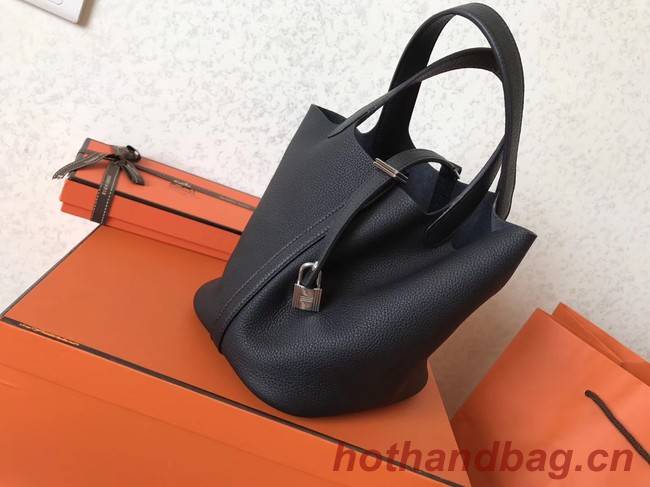 Hermes Picotin Lock PM Bags Original Leather H8688 black