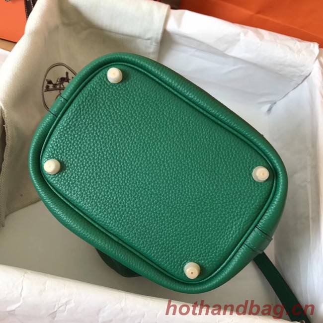 Hermes Picotin Lock PM Bags Original Leather H8688 green