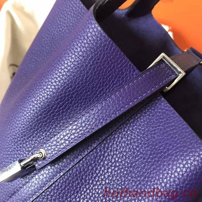 Hermes Picotin Lock PM Bags Original Leather H8688 violet