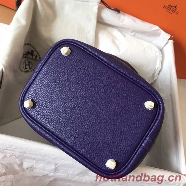 Hermes Picotin Lock PM Bags Original Leather H8688 violet