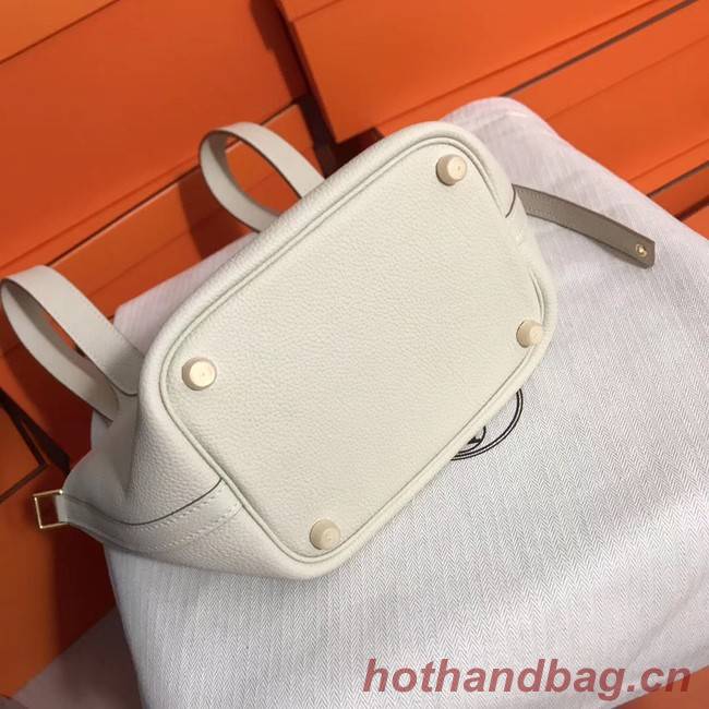 Hermes Picotin Lock PM Bags Original Leather H8688 white