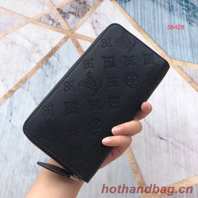 Louis Vuitton Original Zipper Wallet M58431 black