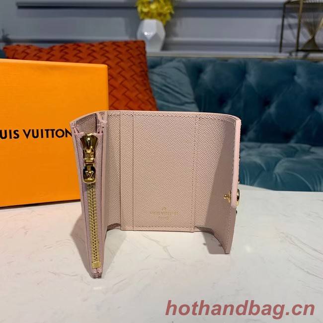 Louis Vuitton ZOE WALLET N60251 Rose Ballerine Pink