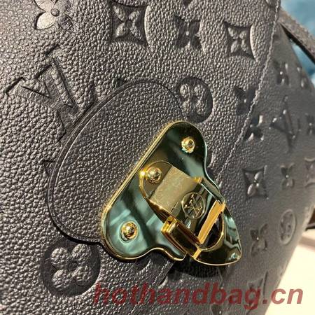 Louis Vuitton Georges MM Monogram Empreinte Original Leather M53944 Black