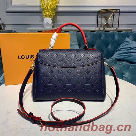 Louis Vuitton Georges MM Monogram Empreinte Original Leather M53944 Navy