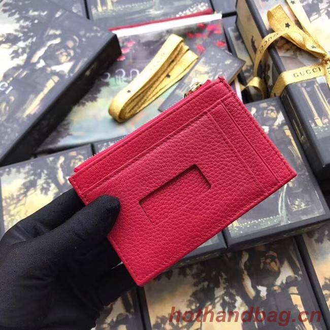 Gucci Card Holder 574804 Red