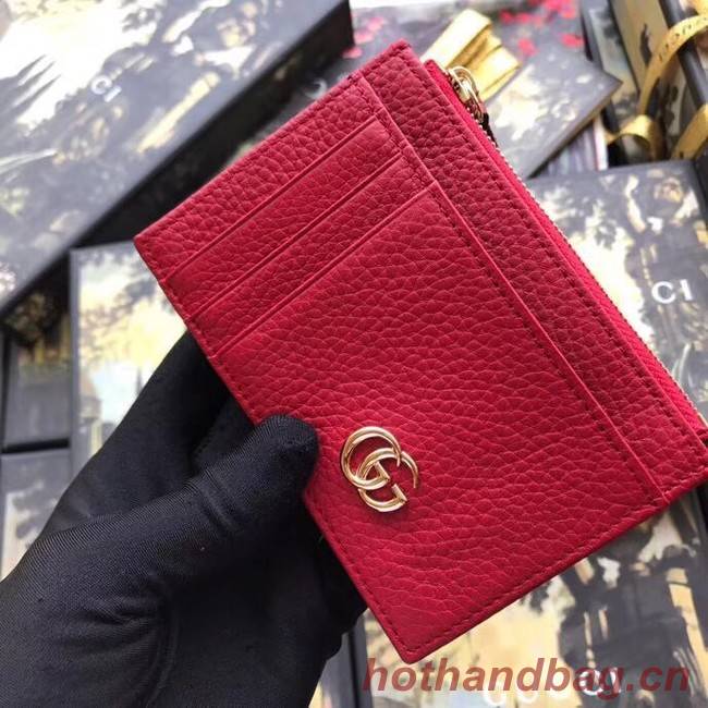 Gucci Card Holder 574804 Red