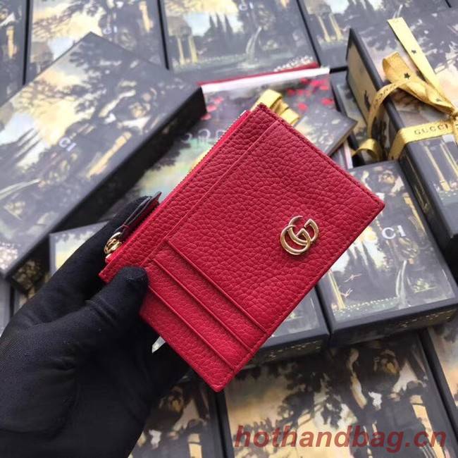 Gucci Card Holder 574804 Red