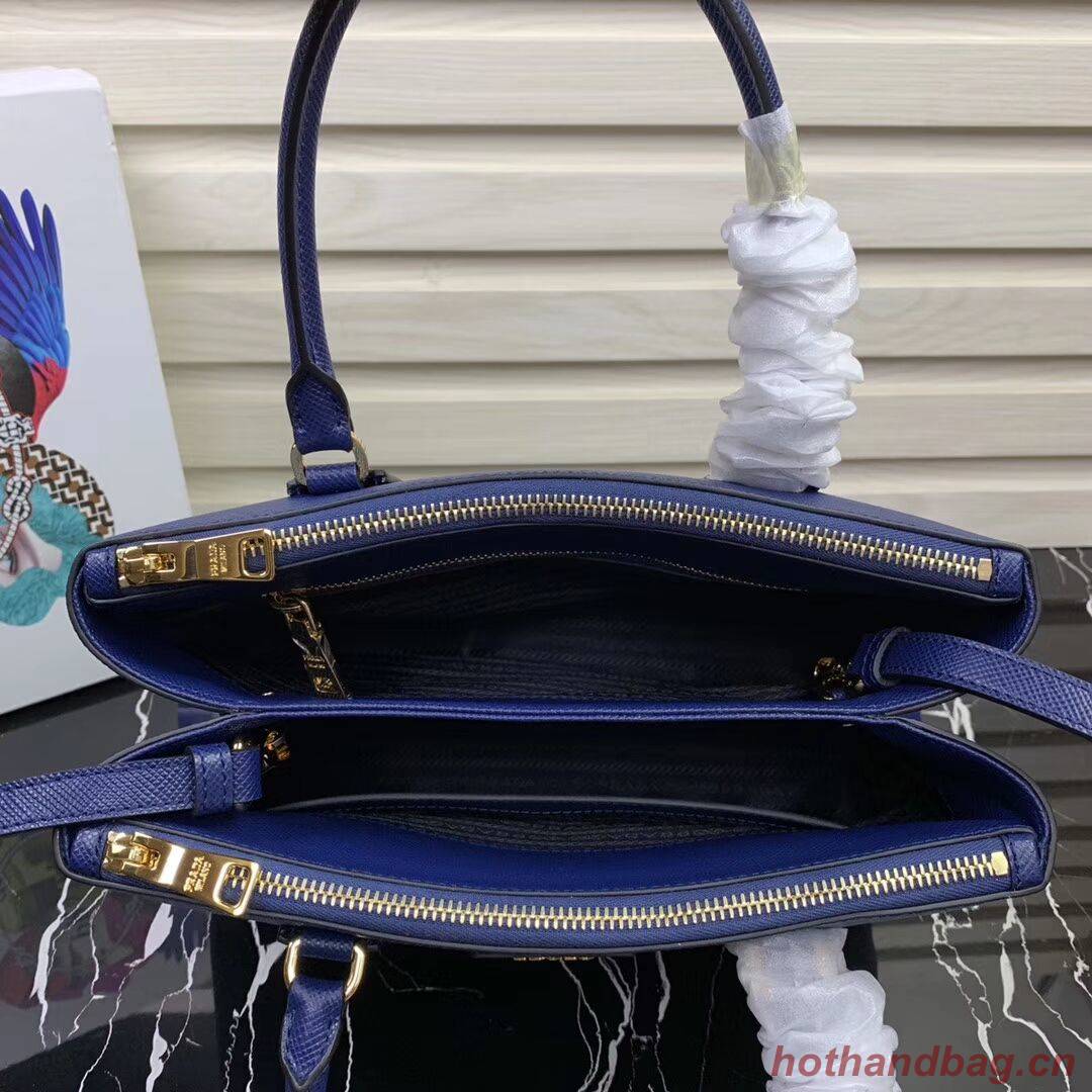 Prada Galleria Saffiano Leather Bag 1BA232 Blue