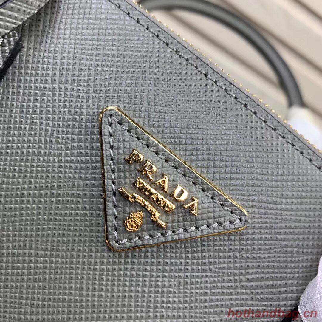 Prada Galleria Saffiano Leather Bag 1BA232 Grey