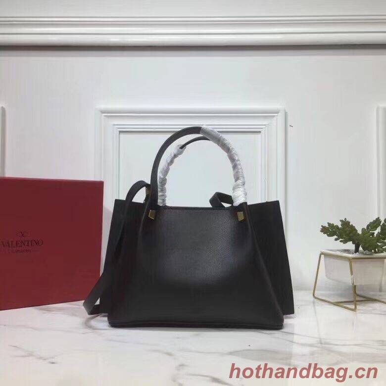 VALENTINO Origianl Leather Bag V0052 Black