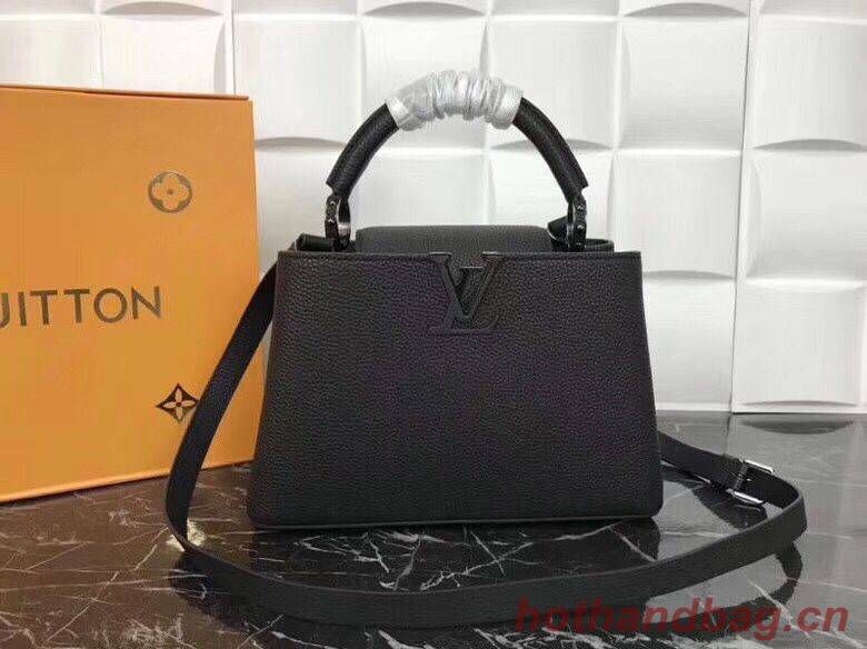 Louis Vuitton original Elegant Capucines BB Bags M94517 Black