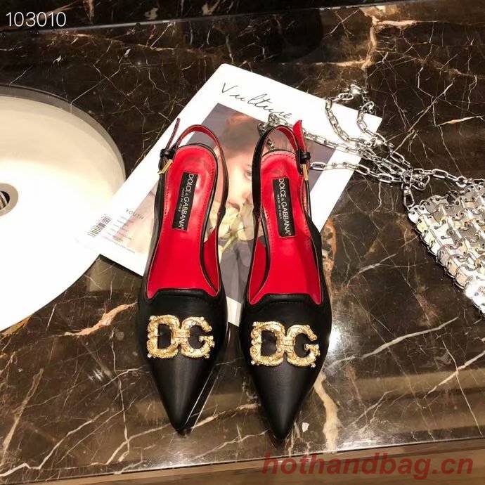 Dolce & Gabbana 6CM High Heels Shoes DG446SJC-2