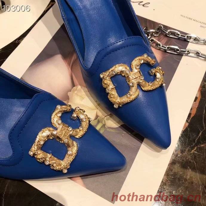 Dolce & Gabbana 6CM High Heels Shoes DG447SJC-1