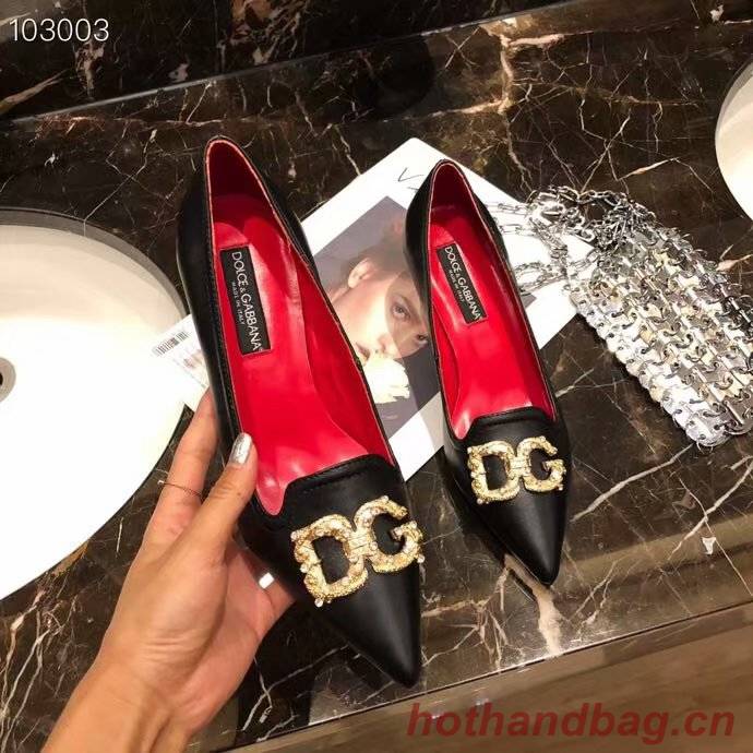 Dolce & Gabbana 6CM High Heels Shoes DG447SJC-4