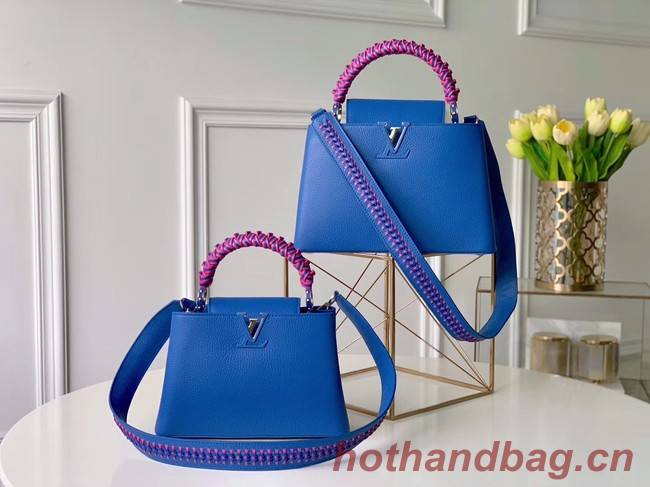 Louis Vuitton CAPUCINES BB M55236 blue