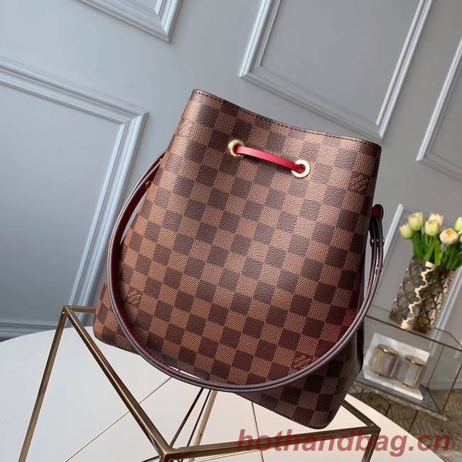 Louis Vuitton Damier Ebene NEONOE N40198 Cherry Berry